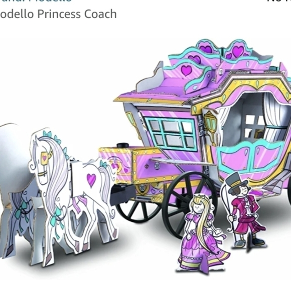Modello Princess Coach 3D puzzle - Picture 4 of 5